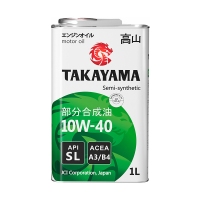 TAKAYAMA 10W40 SL A3/B4, 1л 605590